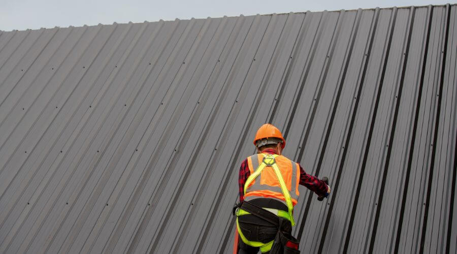 Professional metal roof installation services in Sherborn, MA